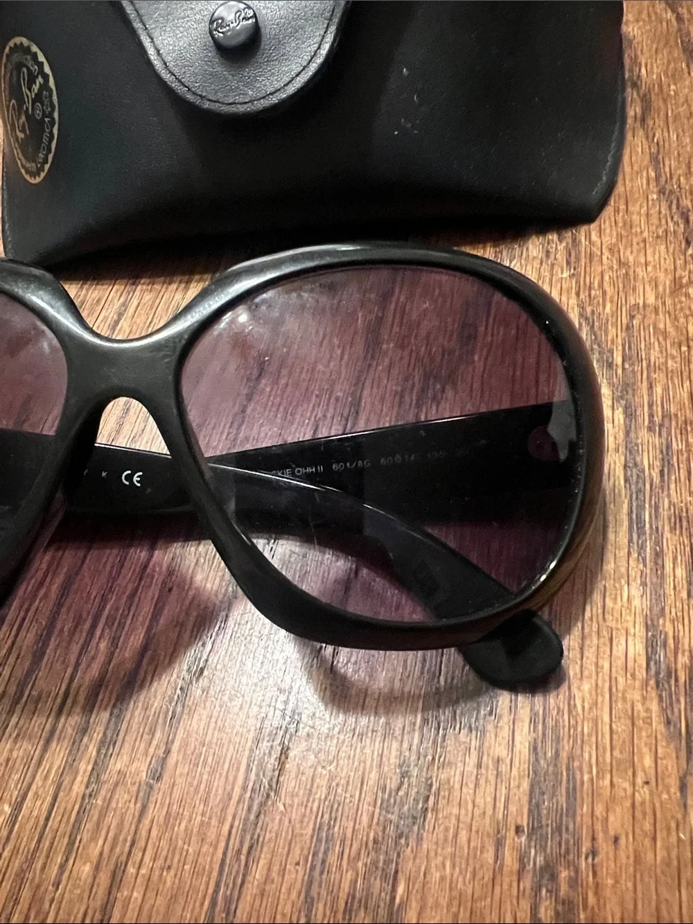 Ray-Ban Jackie Ohh II RB4098 Black Frame  and RB4115 Ray-Ban sporty sunglasses